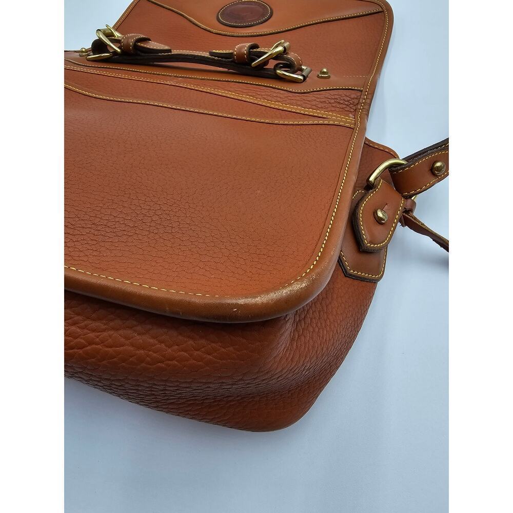 Vintage Dooney & Bourke All-Weather Yan Leather Carrier Bag w/Shoulder Strap - Picture 10 of 16